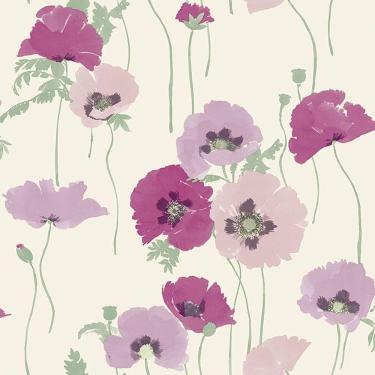 Imagem de Papel De Parede A Maze Flores Coloridas Am22703 - Rolo 10m X 0,53m