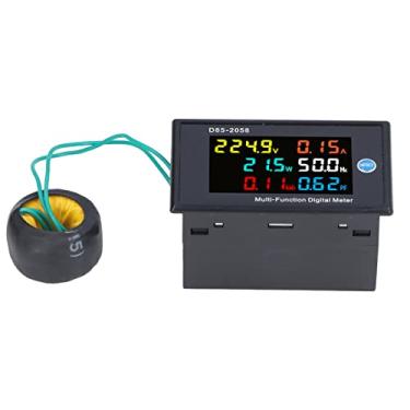 Imagem de KIMISS D85-2058 Digital LCD CA Painel Medidor para Tensão, Corrente, Frequência e Monit de Potência-AC 200-450V, Medidor de Energia Monofásica