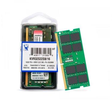 Imagem de Memória Kingston 16GB DDR4 3200MHz SODIMM Notebook