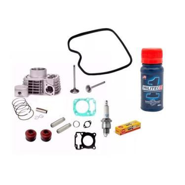 Imagem de kit Cilindro Motor Valvula Vela militec Titan Fan 150 Bros - COFAP
