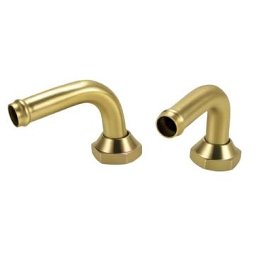 Imagem de Conector do tubo do refrigerador de óleo de transmissão compatível com Subaru Forester 2003-2008 2,5L, Acura MDX 2001-2002, Honda Pilot 2003-2004 3,5L V6, 2 peças de acessórios de linha de