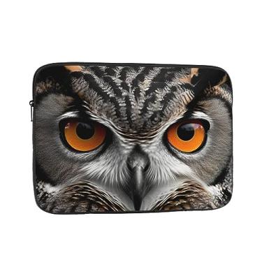 Imagem de Capa para laptop Owl Eyes capa para laptop bolsa de laptop à prova de choque capa protetora para notebook capa para laptop 17 polegadas