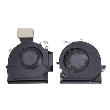 Imagem de VBESTLIFE Substituição do Ventilador de Resfriamento da CPU+GPU para Omen 16-B 16-C TPN-Q265 TPN-Q267 M75487-001 ND8CC02-20K25 M75488-001 Laptop, DC 12V