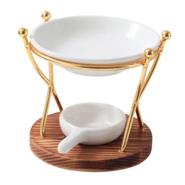 Imagem de WeiLaiKeQi Aquecedor de óleos essenciais, aquecedor de fragrâncias, grande capacidade, suporte para velas, para mesa, quarto, ioga
