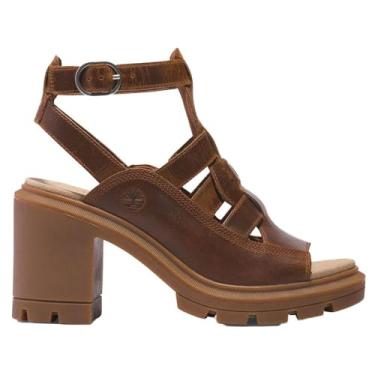 Imagem de Timberland Sandálias femininas Allington Heights Fisherman, Grão integral enferrujado, 39