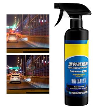 Imagem de Spray Revestimento Para Veículos - Agente De Cera Para Pintura - Spray Brilho Cuidados Automotivos para Detailing Carro Camião Moto Garagem Lavagem Limpeza RV