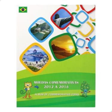 Imagem de Álbum Para Moedas Comemorativas 1 Real Olimpíadas Rio 2016 - Caravelas