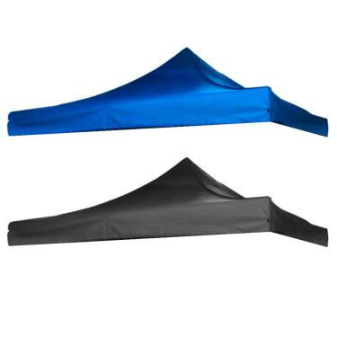 Imagem de Lona Para Tenda 3x3 Metros Gazebo Sanfonada Camping (preto)