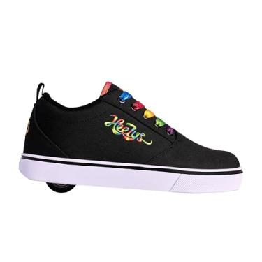 Imagem de Calçado infantil Heelys com rodas, Black/Rainbow, 4 Big Kid