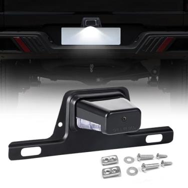 Imagem de Luz de placa de licença LED, suporte de placa de licença de reboque, luzes de etiqueta de licença, suporte de placa de licença com luz, conjuntos de luz traseira automotiva universal para trailer de