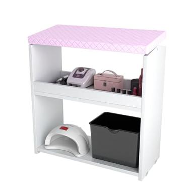 Imagem de Apoio de Pé/Perna SPA Para Manicure Pedicure Podóloga (Rosa)