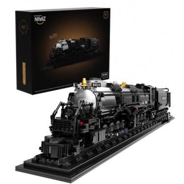 Imagem de Conjunto de blocos de construção Nifeliz Big Boy Locomotive com 1.818 