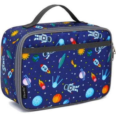 Imagem de Lancheira FlowFly Kids Isolated Soft Bag Astronaut Theme