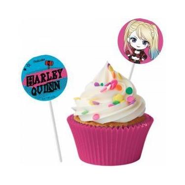 Imagem de Topper P/ Doces Arlequina C/8 Festcolor