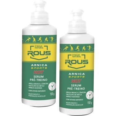 Imagem de 2UN Sérum Pre Treino Arnica Sports Hot 150G D'agua Natural - D'Água Na