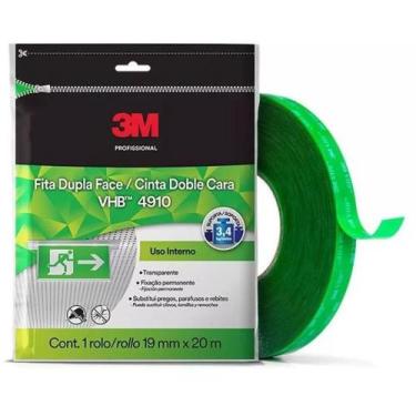 Imagem de Fita Dupla Face 19MMX20M VHB 4910 - 3M