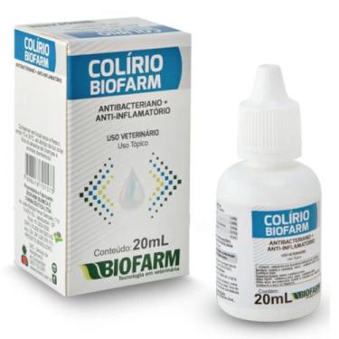 Imagem de Colírio Biofarm 20 ML - Cachorro e Gato - Colirio para Animais