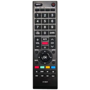 Imagem de Controle remoto para TV INTECHING CT-8037 para Toshiba 40L3400U, 40L3400UC, 40L3400UM, 40L3460U, 50L3400U, 50L3400UB, 50L3400UC, 50L3400UM, 50L3460U, 58L5400UC, 65L5400U, 65L5400UB, 65L5400UB, 65L5400UC
