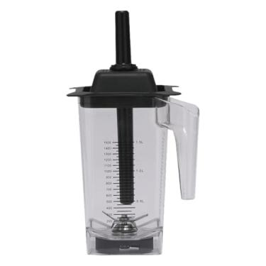Imagem de Generic Copo liquidificador de 1,5L para fazer smoothies, fácil de limpar, recipiente multifuncional para utensílios de cozinha, espremedor, tanque para