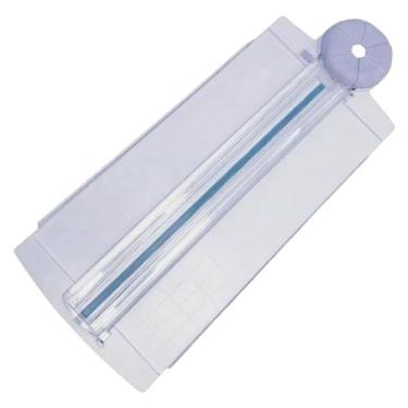 Imagem de Baoblaze Cortador de papel 12 em 1, manual, multifuncional, suprimentos para scrapbooking, ferramenta de corte para cartões de visita de fotos e scrapbooking, Tolet