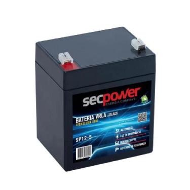 Imagem de SecPower Bateria Selada 12v 5Ah SP12-5 - Alarme e Cerca