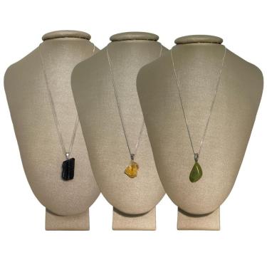 Imagem de Colar Prata 925 3 Em 1 Trindade Estelar - P. Vecchio Joias