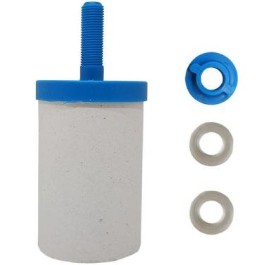 Imagem de Vela P/ Filtro de Barro Tripla Ação Carvão Ativado C/ Prata - Mineral 
