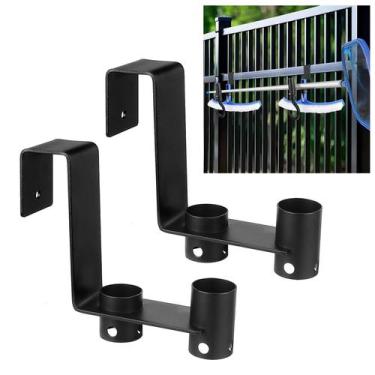 Imagem de Ganchos Organizador Lettry para Cercas de Piscina de 3/4" a 1.25" para