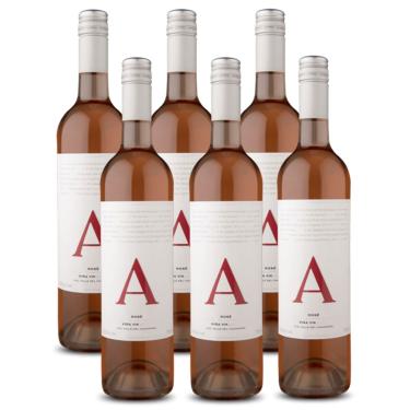 Imagem de Kit 06 Unidades Vinho Rosé Chileno Vik A Rosé 750ml