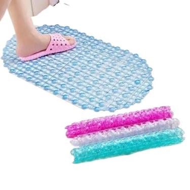 Imagem de Kit 2 Tapetes Emborrachado Para Box Banheiro Ante Derrapante Borracha(2 tapete aleatorio)