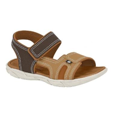 Imagem de Sandalia Molekinho Ref 2400.139.13958 Marrom/bege 034
