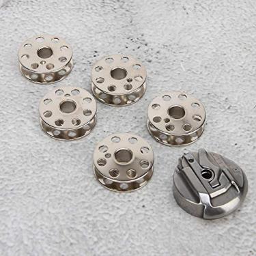 Imagem de Zerodis Máquina de Bordar Caixa de Bobina de Máquina de Costura Carretel Caixa de Bobina de Costura Suporte de de Suporte de de de Bordar Peça de Reposição para 221 222 301