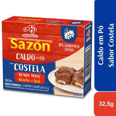 Imagem de Caldo em pó sazón sabor costela 32,5g - AJINOMOTO