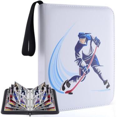 Imagem de Fichário de cartas colecionáveis Bheddi Hockey Card 4 Pocket 400 Cards