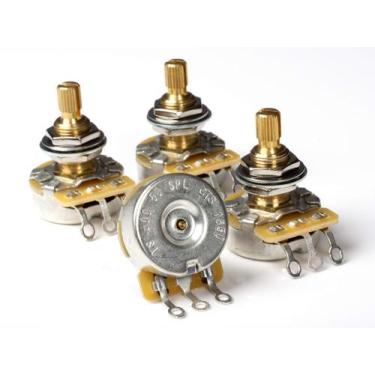 Imagem de Potenciômetro CTS CT-450S3507 500k Audio Long Split Shaft x4 - ToneSha