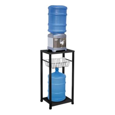Imagem de Suporte Para Galão De Água 20 Litros Com Porta Copos Em Aço