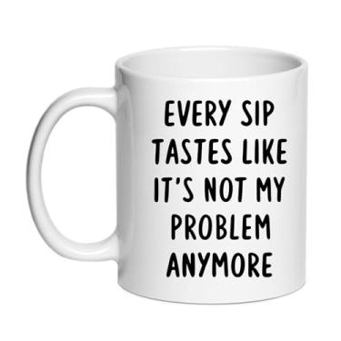 Imagem de SIUNY Presente de aposentadoria para mulheres homens 2026 canecas de café - decoração engraçada de caneca de aposentadoria, colega de trabalho, amigo, professor, cada gole tem gosto de não ser meu