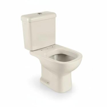 Imagem de Vaso Sanitário com Caixa Acoplada e Assento Pp Soft Close Etna Icasa