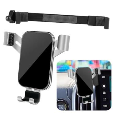 Imagem de LUNQIN Suporte de telefone de carro para Ford Expedition 2025 2026 [tela sensível ao toque de 33.5 cm] Acessórios interiores automotivos Melhor suporte de celular Suporte de tela de carregamento para