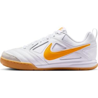 Imagem de Nike Sapato infantil Gato Big (HV9596-100, branco/amarelo goma/ouro universitário), Branco/amarelo goma/ouro universitário, 18