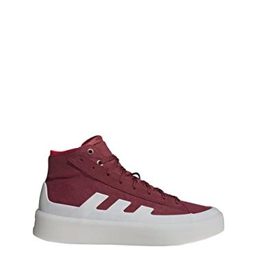 Imagem de adidas ZNSORED HI Tênis masculino, Vermelho (Shadow Red/Cloud White) Better Scarle, 5.5