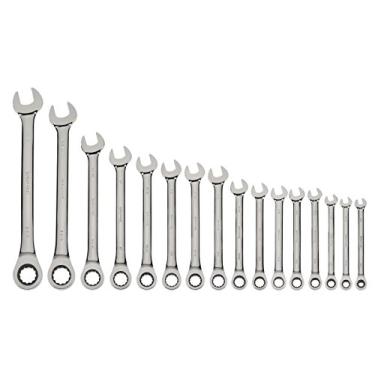 Imagem de Williams Conjunto de chaves de catraca WS-1122NRC, 0,63 cm (1/4 polegada) - 3,17 cm (1-1/4 polegadas), 16 peças