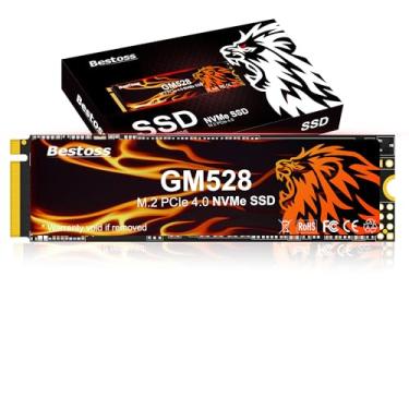 Imagem de GM528 512GB M.2 SSD NVMe PCIe 2280 Disco rígido interno de estado sólido, até 5000 MB/s, cache NAND SLC 3D, SSD para armazenamento de PC para jogos, laptop empresarial, entretenimento doméstico, fluxo