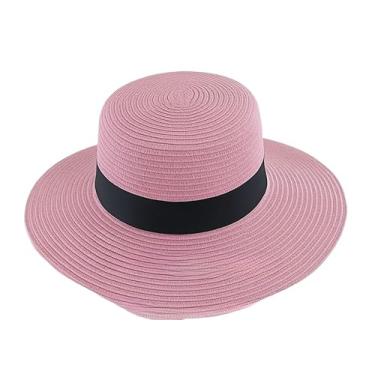 Imagem de Palha dobrável para a piscina das mulheres do chapéu de praia(ROSE)