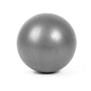 Imagem de Yinhing Bola de Ioga de 25 Cm, Mini Bola de Fitness para Treinamento de Força e Equilíbrio, Com Material de PVC Antiderrapante à Prova de Explosão, Academia Leve e Portátil para Escritório (GREY)