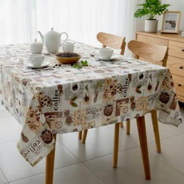 Imagem de Metro toalha de mesa retangular plástica térmica estampada - UZOO