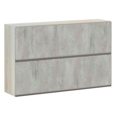 Imagem de Armário Basculante Duplo 120cm 2 Portas Legno Crema