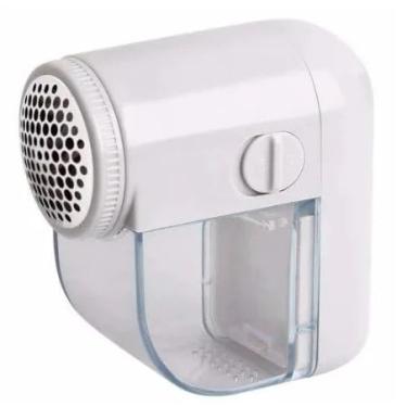 Imagem de Kit 2 Limpador Bolinhas Fio 6 Lâminas Manual Roupas Sofá - Removedor Pelos Fiapos Pet, Caixa Coletora Anti-Estático