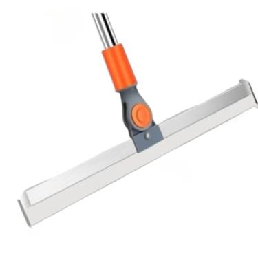 Imagem de Rodo Vassoura de Silicone com Cabo Extensor para Limpeza de Vidros e Pisos(3 PCS)