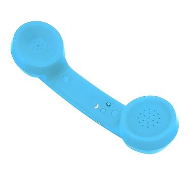 Imagem de Generic Aparelho de Telefone retrô Elegante Receptor Sem Fio à Prova de Radiação para Pessoas Nostálgicas ABS/preto (Azul celeste)